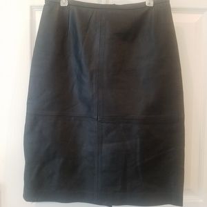 Black Leather skirt by Mossimo Sz. 2